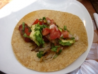 tacos de chorizo